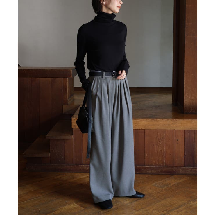 グレー | evernavy エバーネイビー ウール混 | andme