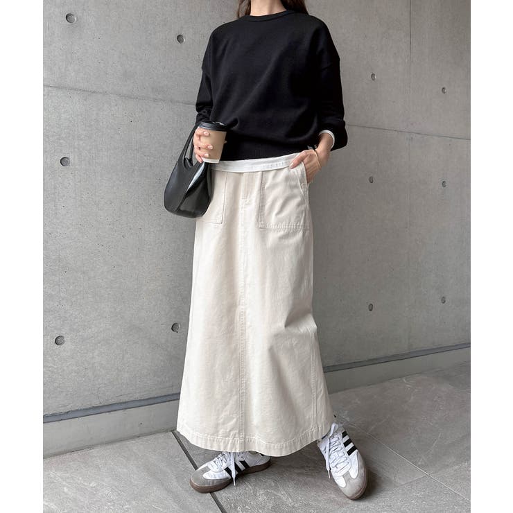 エクリュ | ベイカー タイト スカート | andme