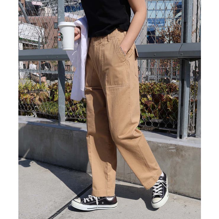 レア✨イッセイミヤケ 切替 バルーンパンツ ジョガーパンツ コットン ベージュ レア✨イッセイミヤケ 切替 バルーンパンツ ジョガーパンツ