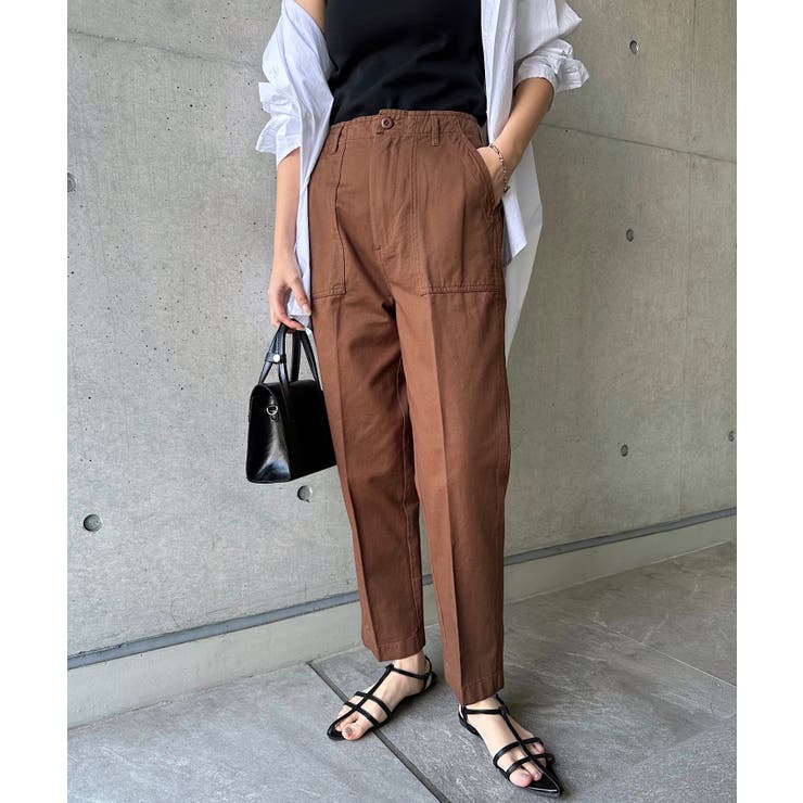 セール】Lee/リー DUNGAREES BAKER EASY CROP PANTS/クロップド