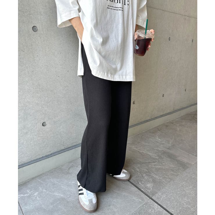 ENOF（イナフ）の「セルフカット センタープレスパンツ（その他