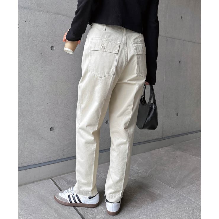 コットン ベイカー パンツ[品番：AZ000004010]｜andme