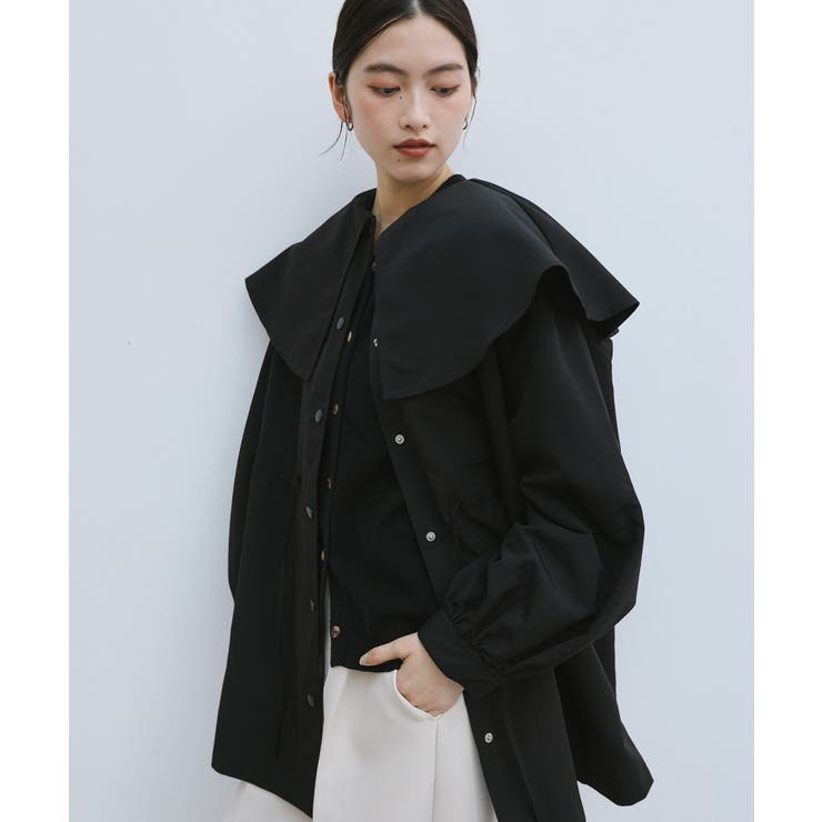 2way ケープカラー マウンテンパーカー[品番：AZ000004251]｜andme