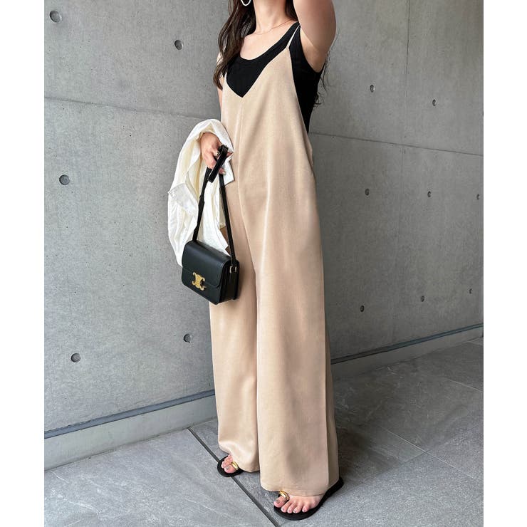 ワイドパンツ キャミワンピース  サロペット[品番：AZ000002384]｜andme（アンドミー）のレディースファッション通販｜SHOPLIST（ショップリスト）