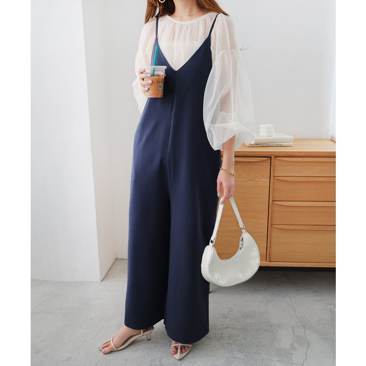 ワイドパンツ キャミワンピース  サロペット[品番：AZ000002384]｜andme（アンドミー）のレディースファッション通販｜SHOPLIST（ショップリスト）