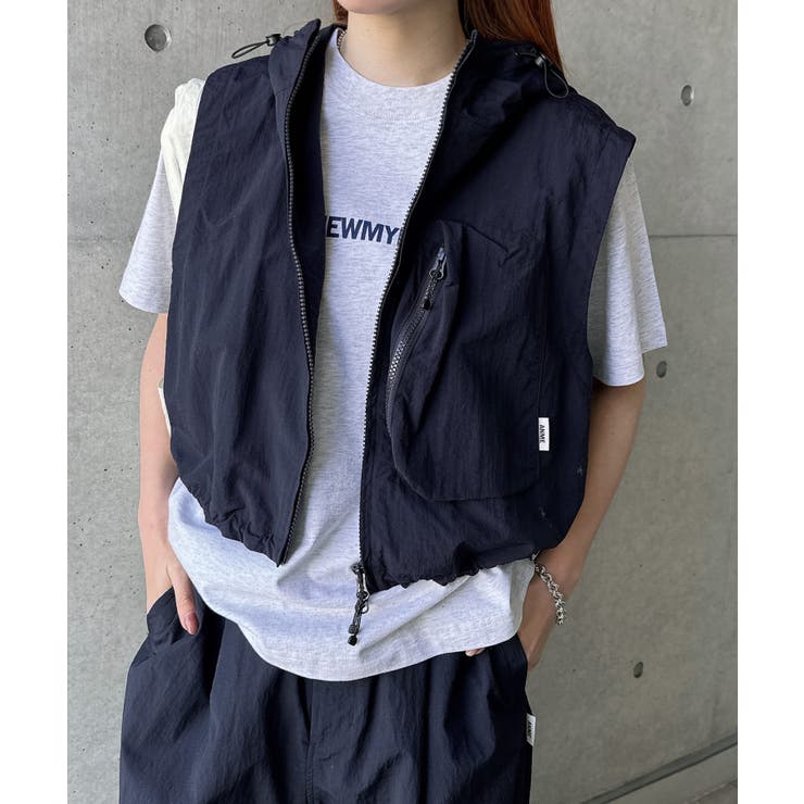 TATHLETA o-reiフード付きジャケット ネイビー　接触冷感素材 ATHLETA o-reiフード付きジャケット ネイビー 接触冷感素材