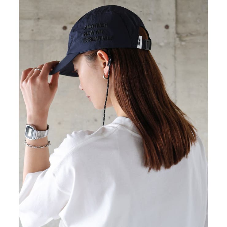 ネイビー | ANME ロゴ 刺繍 | andme