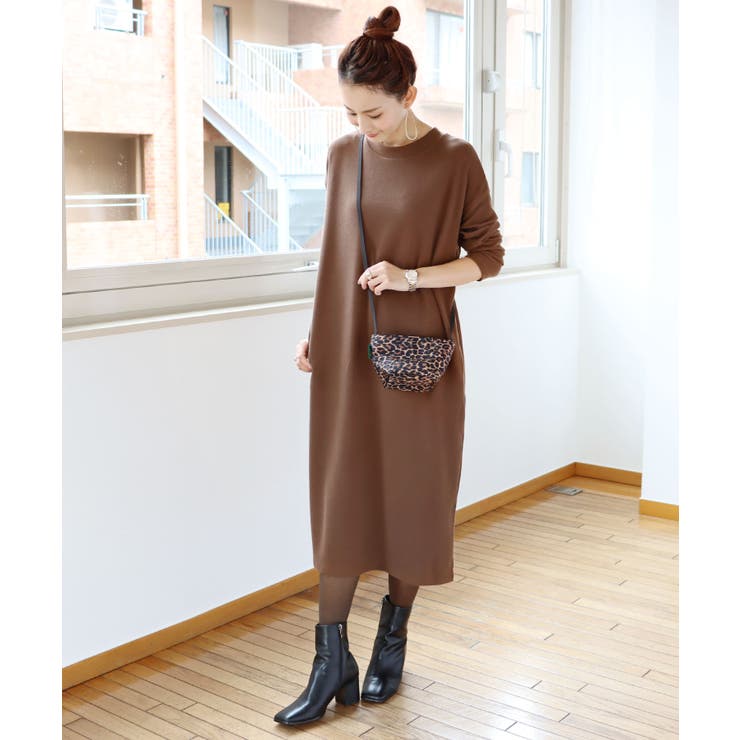 スリット ニットソー ワンピース 品番 Az And Me アンドミー のレディースファッション通販 Shoplist ショップリスト