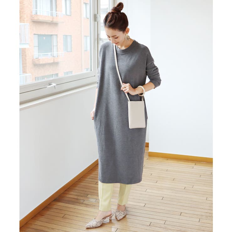 スリット ニットソー ワンピース 品番 Az And Me アンドミー のレディースファッション通販 Shoplist ショップリスト