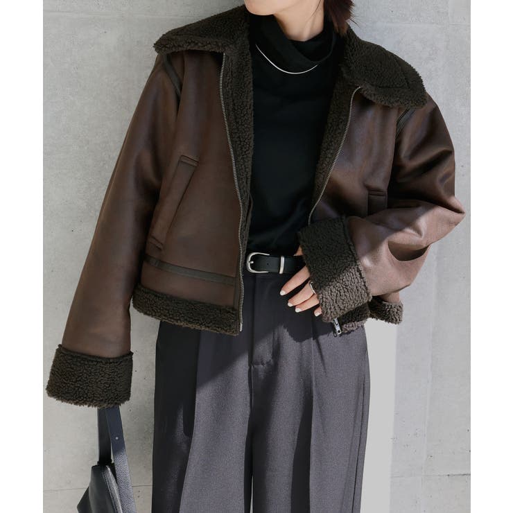 ブラウン | Freesia フリージア フェイクレザー | andme