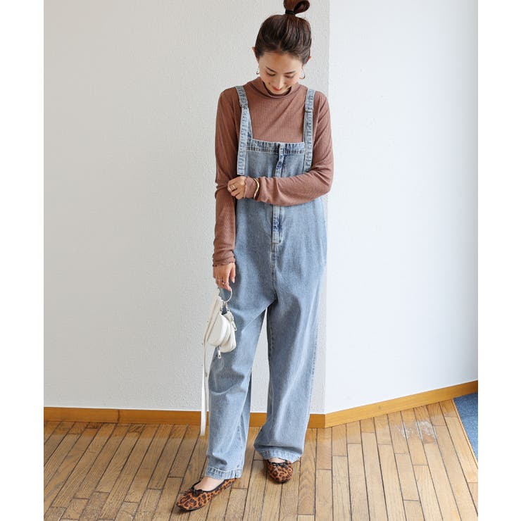 フロントジップ コットンツイル サロペット 品番 Az And Me アンドミー のレディースファッション通販 Shoplist ショップリスト