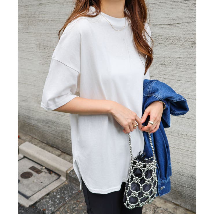 オフホワイト | USAコットン 汗染み防止 Tシャツ | andme