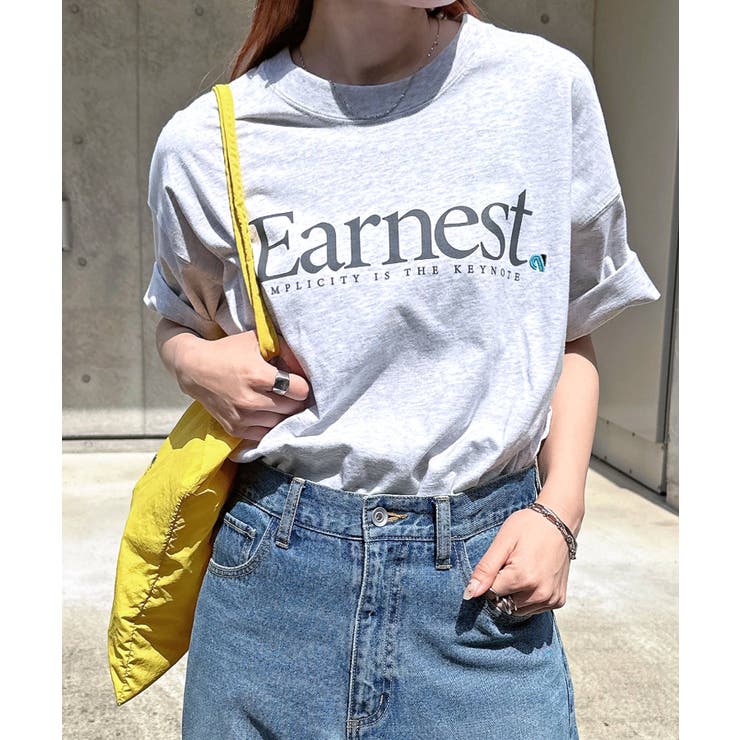 オートミール杢×チャコール | ANME アンメ ロゴ | andme