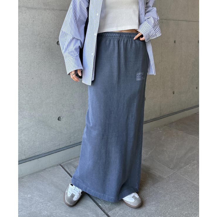 ネイビー | ピグメント加工 ANME エンブロイダリー | andme