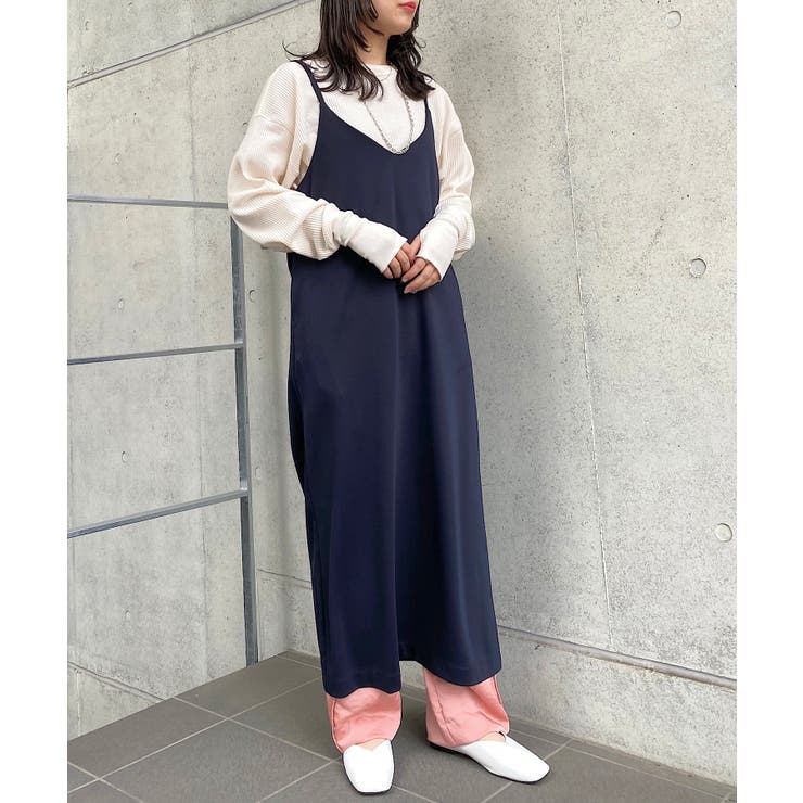 バックスリット キャミ ワンピース[品番：AZ000003562]｜andme