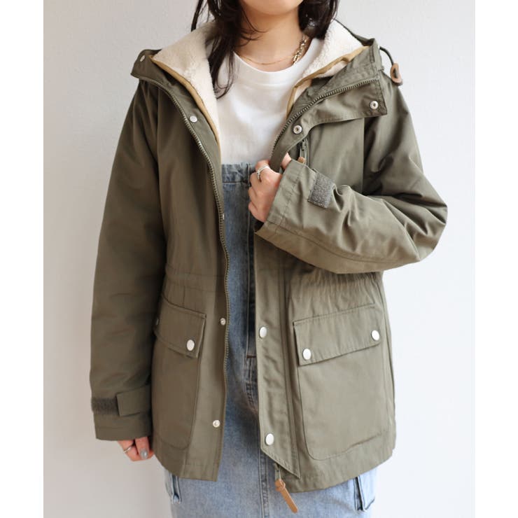 3way ボア マウンテンパーカー 品番 Az And Me アンドミー のレディース ファッション通販 Shoplist ショップリスト