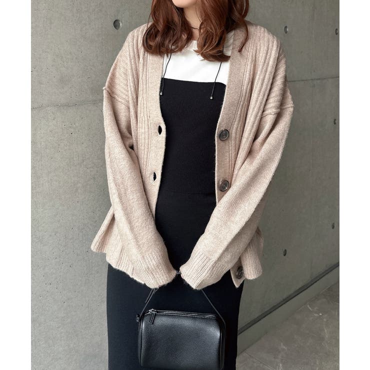 D*n様 Supreme 編み込みカーディガン ベージュ Supreme 編み込みカーディガン ベージュ