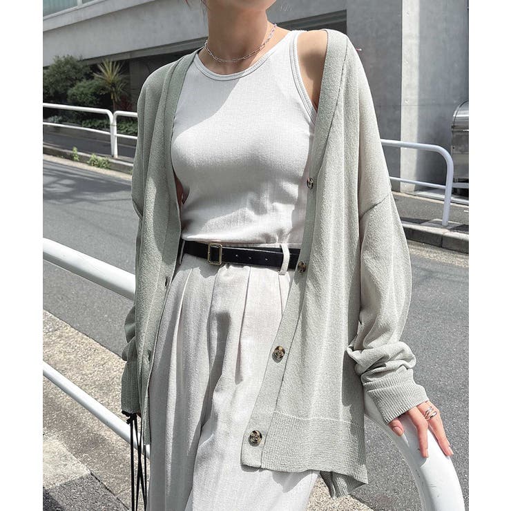 カーディガン 「meeny miny」「接触冷感／アンチピリング」ヨガインストラクター監修　美優Vカーディガン レディース meeny miny】【接触冷感／アンチピリング】ヨガインストラクター