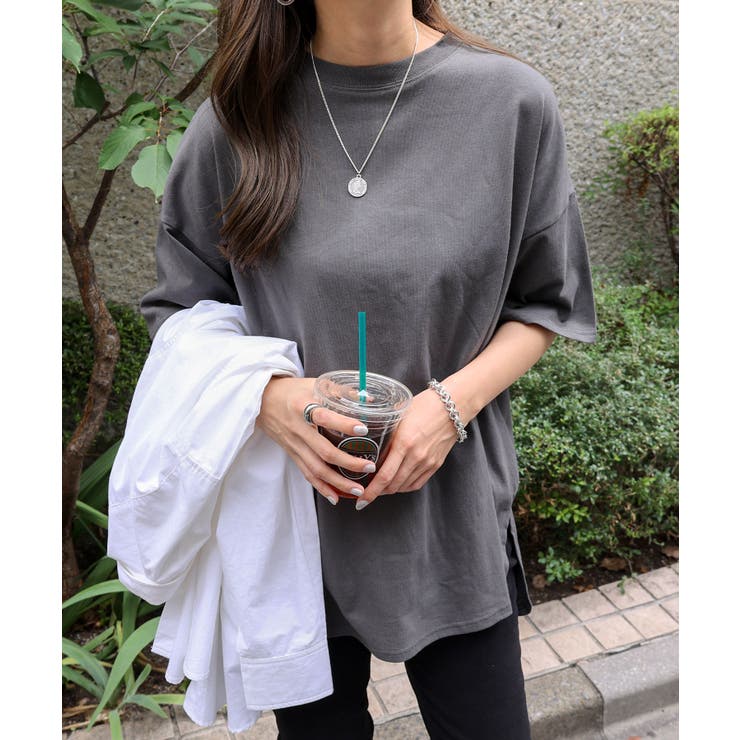 チャコールグレー | USAコットン 汗染み防止 Tシャツ | andme