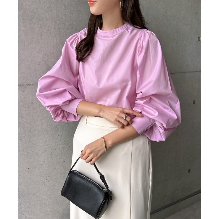 ライトパープル | 前後2way ボリューム 長袖 | andme