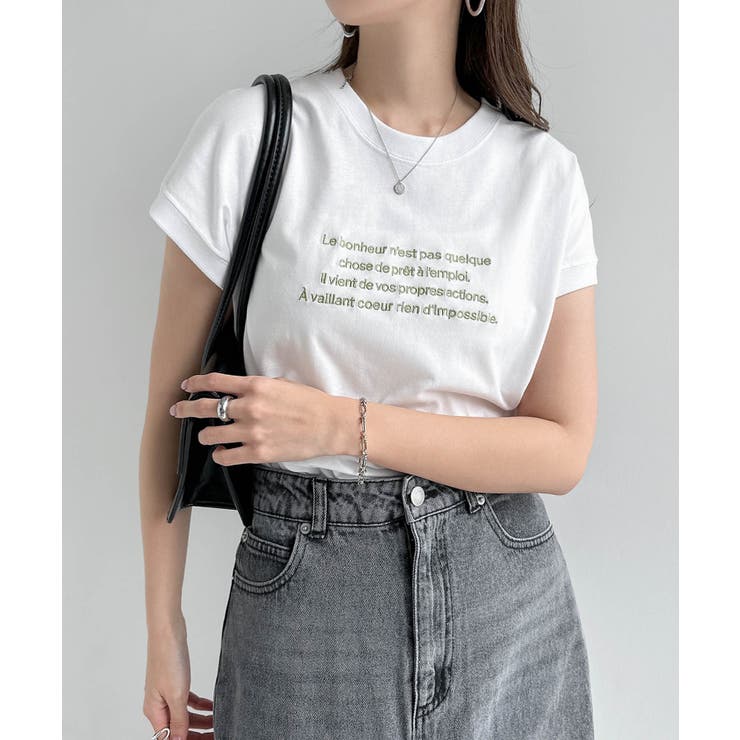 みみみ レディース Tシャツ T-ANGIE M M0948 80/-スムースシルケットクルーネックTシャツ(M オフ