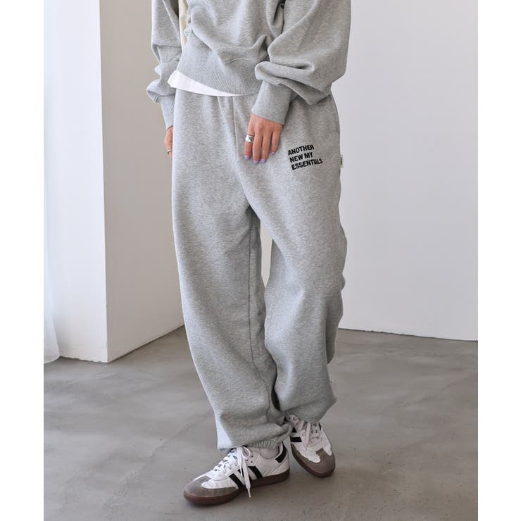 グレー杢 | ANME アンメ ロゴ | andme