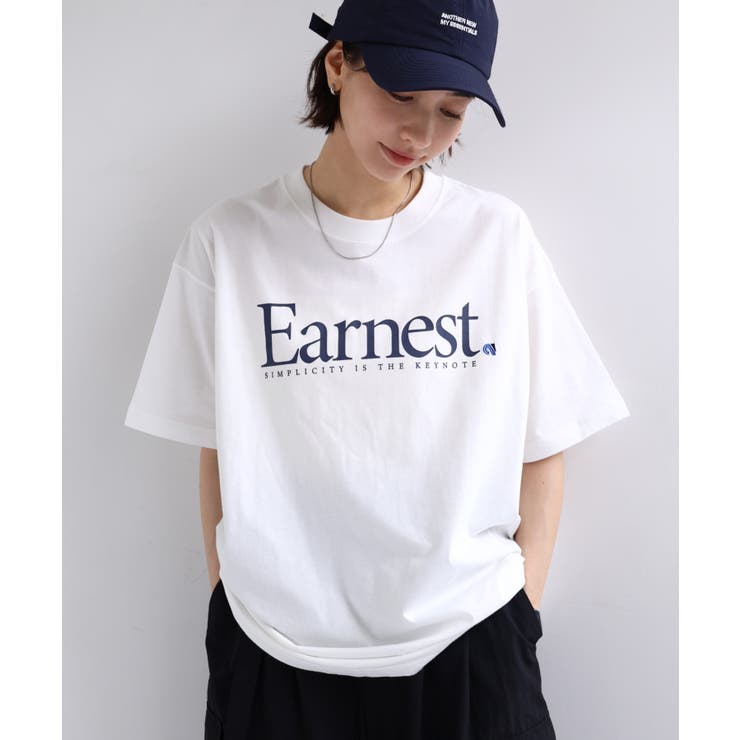 オフホワイト | ANME アンメ ロゴ | andme