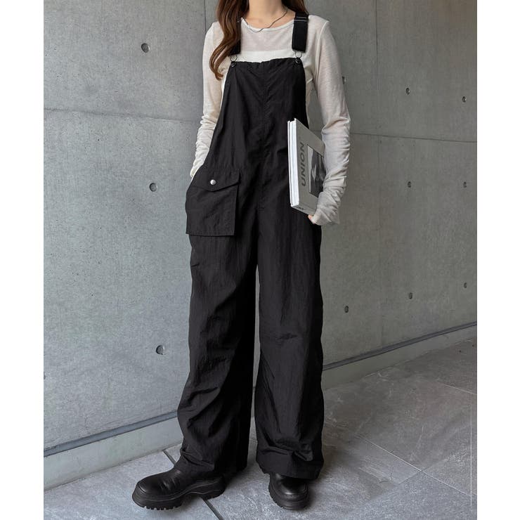 【カーミー】‪☆モノトーンティアードサロペ カーミー様専用】‪☆モノトーンティアードサロペ‬