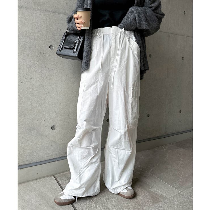 オフホワイト | 2way ミリタリー カーゴパンツ | andme