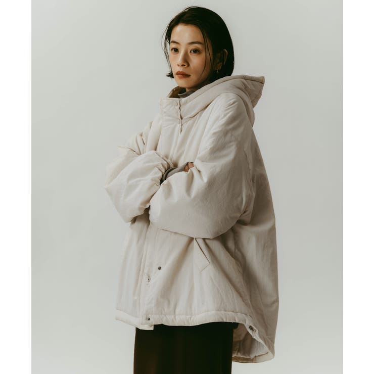 アイボリー | モンスターパーカー 中綿 ブルゾン | andme