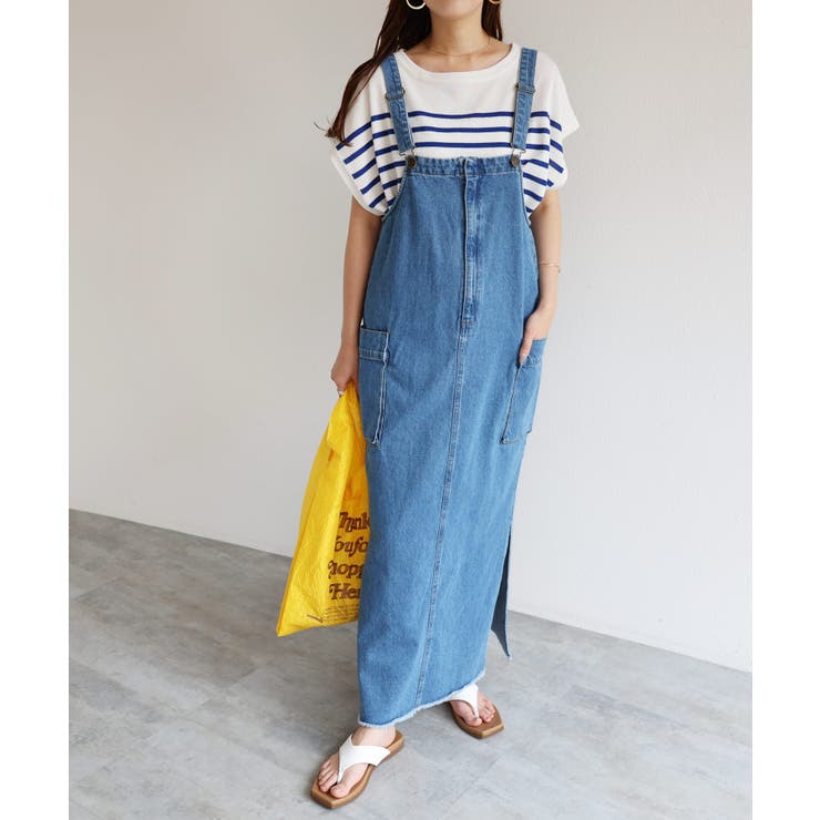 美品 アドーア 23SS コットンツイルワンピース ジャンパー