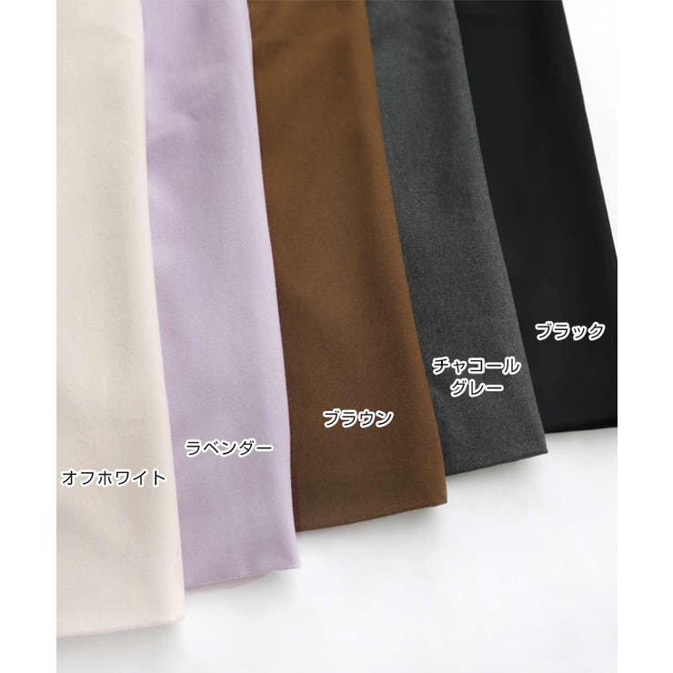 フェイクウール ロングジレ レディース | andme | 詳細画像3 