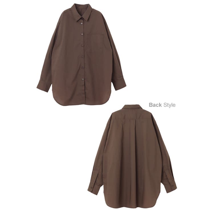 タイプライター オーバーサイズ シャツ | andme | 詳細画像17 