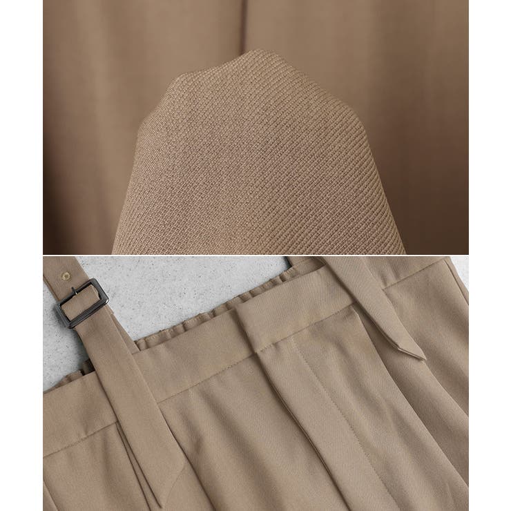 サロペット ツイル ベア | andme | 詳細画像17