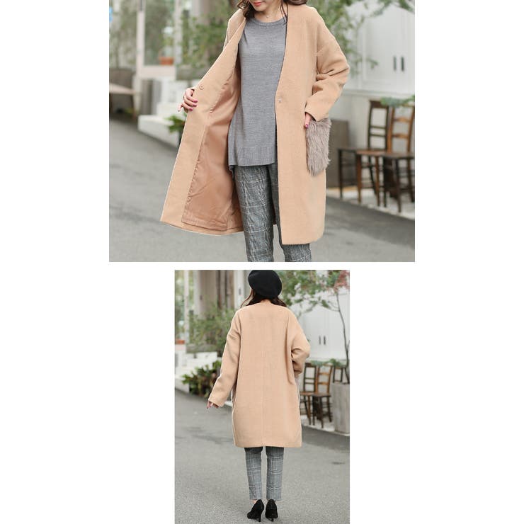 17秋冬新作 コート ファー レディース 品番 Az And Me アンドミー のレディース ファッション通販 Shoplist ショップリスト