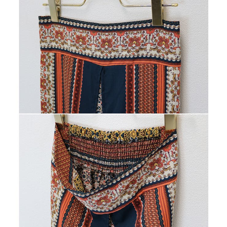 ZARA カーゴパンツ ワイドパンツ ジーンズ ワークパンツ ペイズリー柄