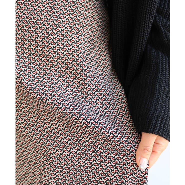 花柄 フレア ロングスカート スカート レディース | andme | 詳細画像4 