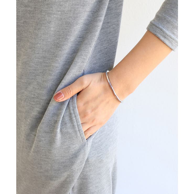 Vネック ニットソー ワンピース | andme | 詳細画像6 