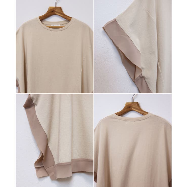 オーバーサイズ 半袖 カットソー | andme | 詳細画像13 