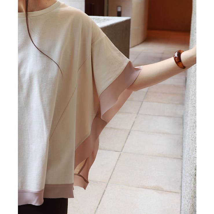 オーバーサイズ 半袖 カットソー | andme | 詳細画像3 