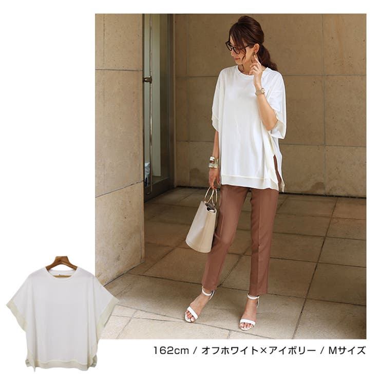 オーバーサイズ 半袖 カットソー | andme | 詳細画像10 