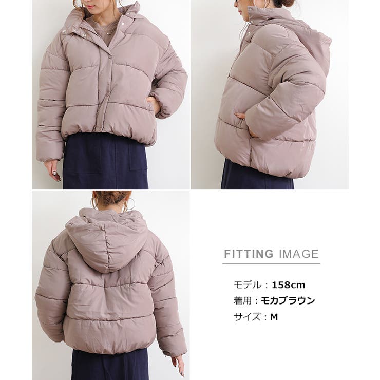 フェイクダウン ジャケット レディース | andme | 詳細画像27 