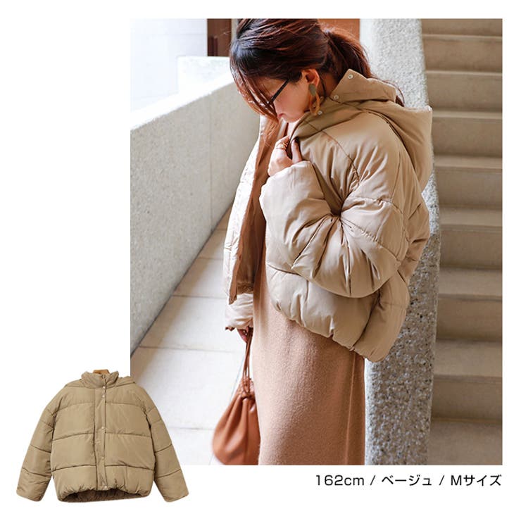 フェイクダウン ジャケット レディース | andme | 詳細画像9 