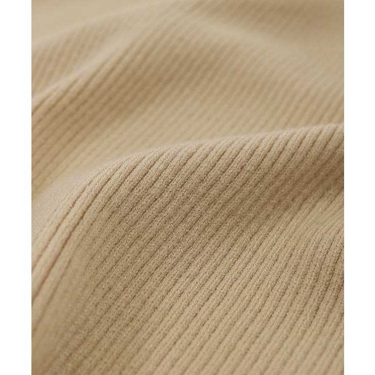 リブ サイドリボン ニットベスト レディース トレンド 春 | andme | 詳細画像16 