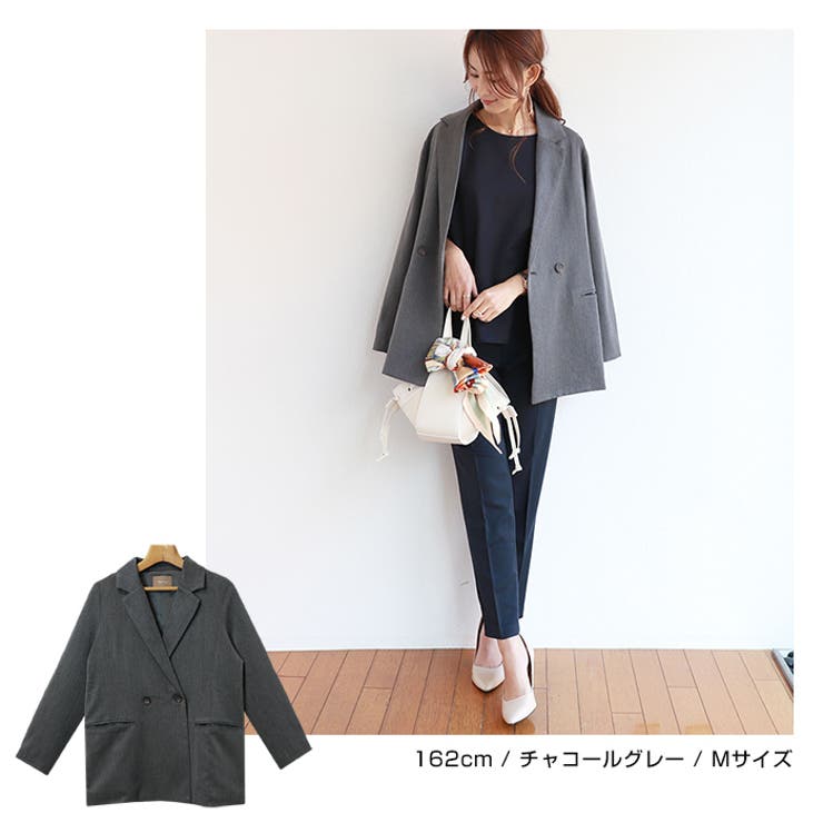 ツイル ダブル テーラード | andme | 詳細画像19 