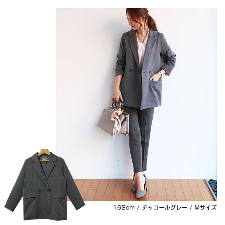 ツイル ダブル テーラード | andme | 詳細画像20 