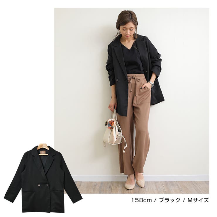 ツイル ダブル テーラード | andme | 詳細画像24 