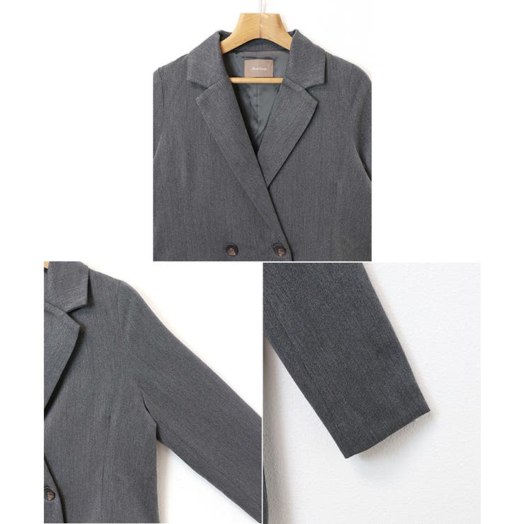 ツイル ダブル テーラード | andme | 詳細画像25 