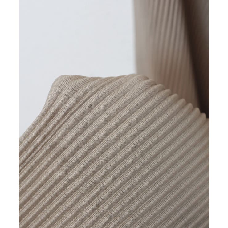 プリーツ ワイドパンツ ウエストゴム | andme | 詳細画像17 