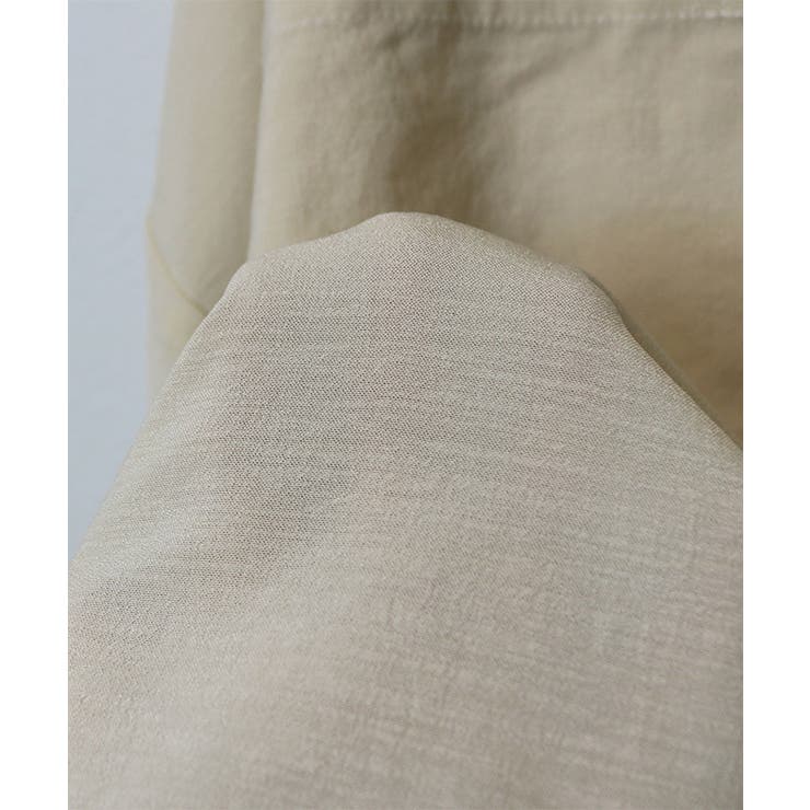 スキッパー シャツ ワンピース | andme | 詳細画像17 